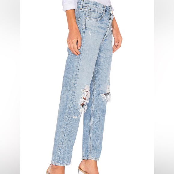 Agolde 90's Mid Rise Loose Fit Jeans - Picture 3 of 9